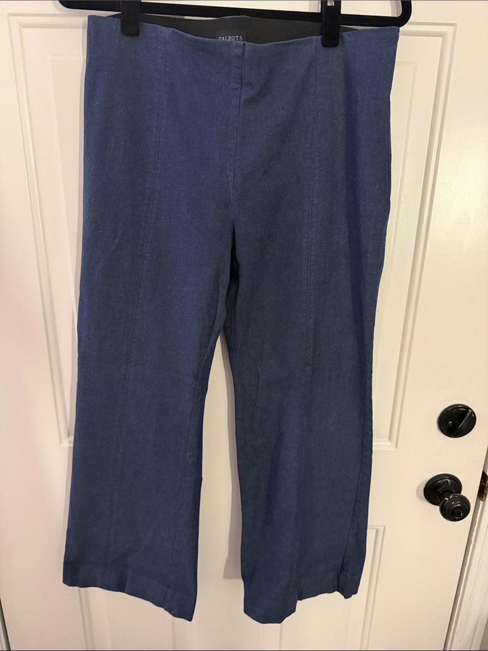 Talbots straight Leg Pants in Denim Blue